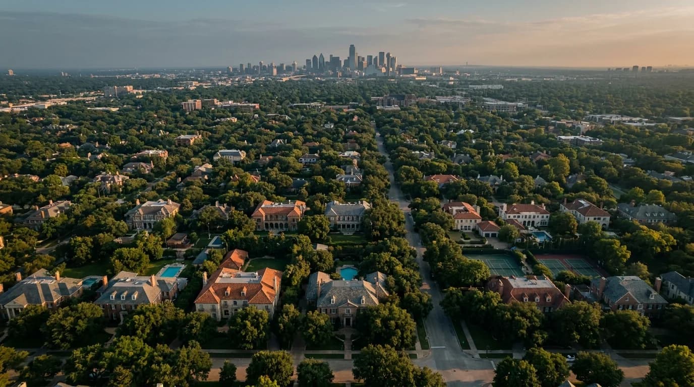 Dallas's Off-Market Luxury Properties: How Park Cities Inventory Trades Privately